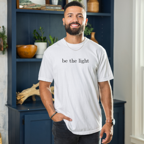 Be the light classic cotton T-shirt