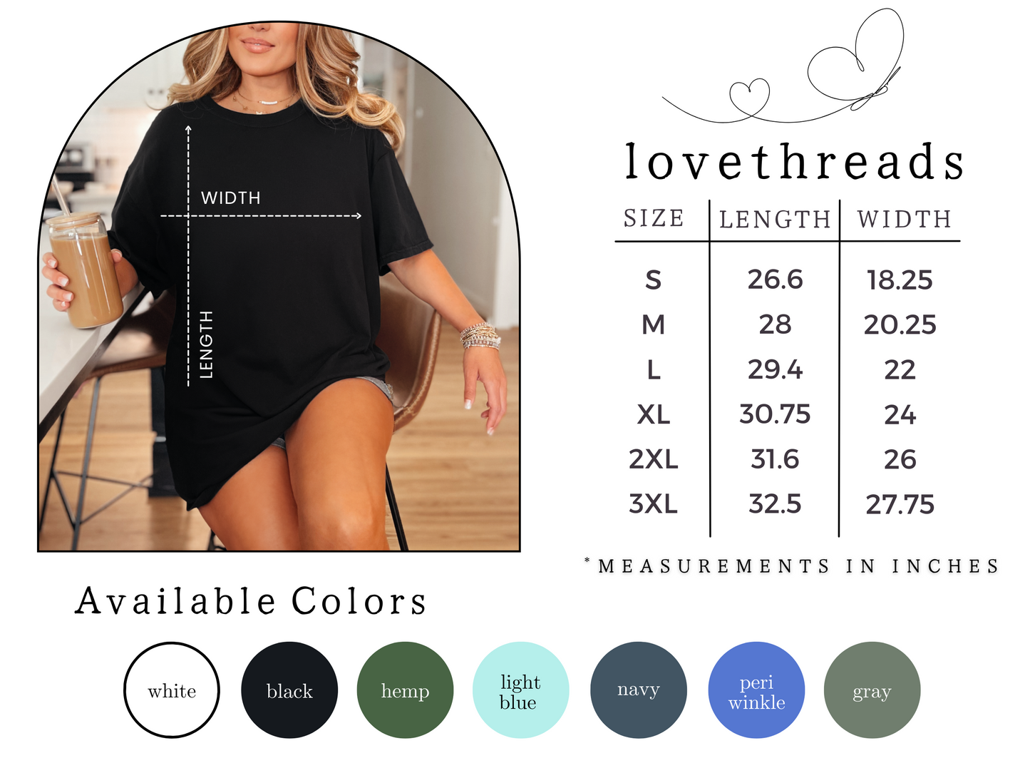 Love has no margins classic cotton T-shirt