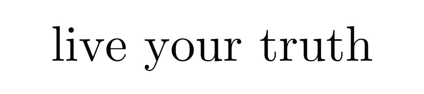 Live your truth classic cotton T-shirt